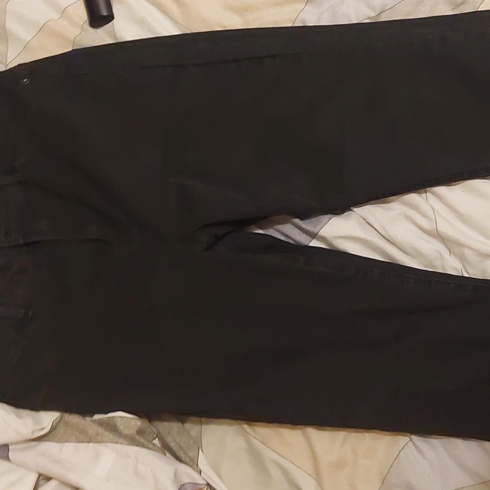 Black ashy jeans